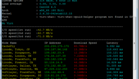 Linux VPS一键测试脚本:ZBench.sh Linux VPS一键测试脚本:ZBench.sh
