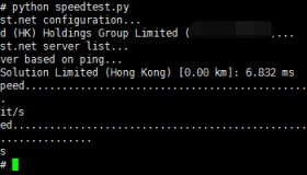 Liunx下如何使用SpeedTest测试服务器 Liunx下如何使用SpeedTest测试服务器